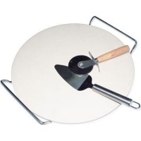 Alva Pizza Stone with Lifter & Cutter Photo