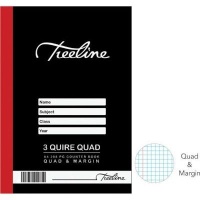 Treeline Quad and Margin 3 Quire Hardcover Book Photo
