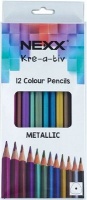 Nexx Kre-A-Tiv Metallic Colour Pencils Photo