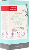 KHOISAN GOURMET Rooibos Dandelion Root Ginger Turmeric & Mint Tea Photo