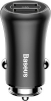Baseus 4.8A Gentleman Dual USB Type-A Car Charger Photo