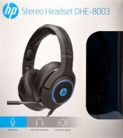 HP DHE-8003 Gaming Headphones with Microphone & LED Effect Photo