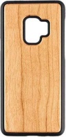 Social Concepts Real Cherry Wood Protective Shell Case for Samsung Galaxy S9 Photo
