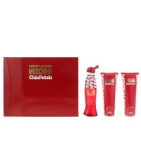 Moschino Cheap and Chic - Chic Petals Gift Set - Eau de Toilette & Body Lotion & Shower Gel - Parallel Import Photo