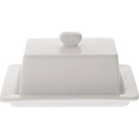 Maxwell Williams Maxwell & Williams White Basics Square Covered Butter Dish Photo