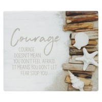 Splosh - Ceramic Verse- Courage Photo