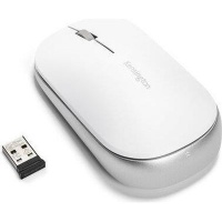 Kensington SureTrack Dual Wireless Dongle and Bluetooth Mouse - White Photo