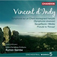 Chandos Vincent D'Indy: Symphonie Sur Un Chant Montagnard FranÃ§ais/... Photo