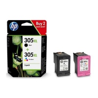 HP 305XL 2-Pack High Yield Original Ink Cartridge Photo