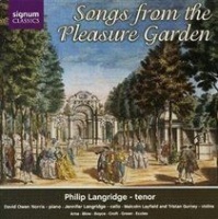 Signum Classics Songs from the Pleasure Garden Photo