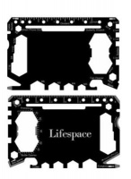 Lifespace Ninja Super Survival Stainless Steel Multi Tool Wallet Card Photo