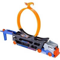 Hot Wheels Stunt and Go Track Set and Transporter Truck Photo