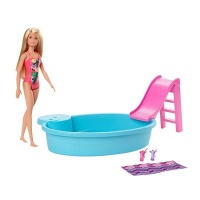 Barbie Doll with Pool Playset Photo