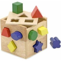 Melissa Doug Melissa & Doug Classic Toys - Shape Sorting Cube Photo