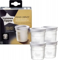 Tommee Tippee - Closer to Nature Milk Storage Pots Photo