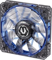Bitfenix Spectre Pro LED Transparent Fan with Blue LED and Curved Design Fin for Focused Airflow Photo