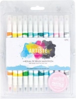 ARTISTE Dual Tip Brush Markers - Pastel Photo