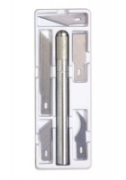 Jakar Knife Heavy Duty 11mm Diameter Hobby Knife & 5 Assorted Blades Photo