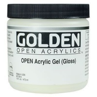 Golden Open - Acrylic Gel Gloss Photo