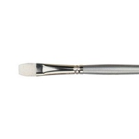 Pro Arte Sterling Acrylix Long Handled - Short Flat Synthetic Acrylic / Oil Brush Series 201sf Photo