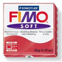 Fimo Staedtler Soft - Cherry Red Photo