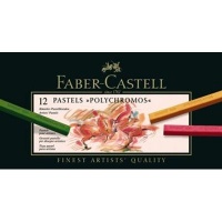Faber Castell Polychromos Pencil - Metal Tin Set of 12 Photo