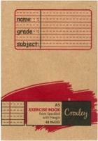 Croxley JD184 A5 Exercise Book - Feint and Margin Speckled Photo