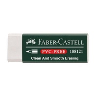 Faber Castell White Vinyl Eraser with Sleeve Photo