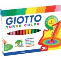 Giotto Turbo Color Felt Tip Pens Photo