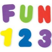 Munchkin Bath Letters & Numbers Photo