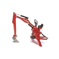 Siku Die-Cast Model - Moser rear end digger for tractors Photo