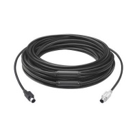 Logitech 939-001490 PS/2 cable 15 m 6-p Mini-DIN Black Group 15m extended Photo