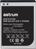 Astrum ASA7275 Replacement Battery for Samsung Galaxy Ace 3 Photo