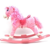 Ideal Toys Pink Rocking Horse with Sound And Wagging Tail Photo