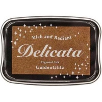 Delicata Ink Pad - Golden Glitz Photo