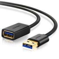 Ugreen 10373 USB cable 2 m 3.2 Gen 1 (3.1 A Black 2m 3.0 A/A M/F Photo