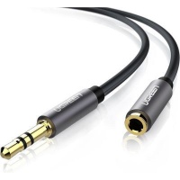 Ugreen 10594 2m 3.5mm Black audio cable 3.5 mm M/F Photo