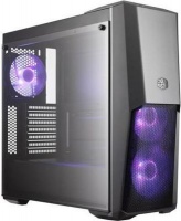 Cooler Master MasterBox MB500 RGB Tempered Glass Mid-Tower Chassis PC case Photo