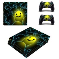 SKIN NIT SKIN-NIT Decal Skin For PS4 Pro: Happy Face Photo