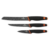 Berlinger Haus 3-Piece Marble Coating Knife Set - Granit Diamond Line Photo