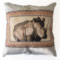 STVS Homey Wildlife Rhino Cushion Photo