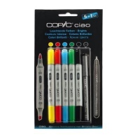 Copic Ciao Twin-Tipped Marker Brights Set Photo
