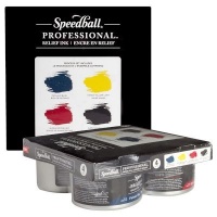 Speed Ball Speedball Professional Relief Ink Set Photo