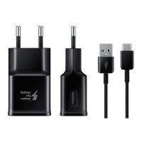 ROKY Fast Charger With Micro USB Cable For Samsung/Huawei/LG/Nokia Black Photo