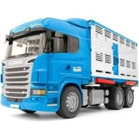 Bruder Scania R-Series Cattle Truck with 1 Cow Photo