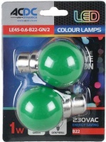 ACDC Green B22 Lamp Ball Type Photo