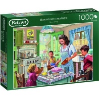 Jumbo Falcon de Luxe Puzzle - Baking With Mother Photo