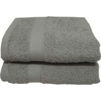 Bunty 's Auchen Hand Towel 50x90cms 380GSM - Grey Photo