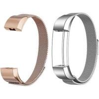 Linxure Replacement Milanese Straps for Fitbit Alta Photo