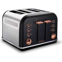 Morphy Richards Accents Rose Gold 4 Slice Stainless Steel Toaster Photo